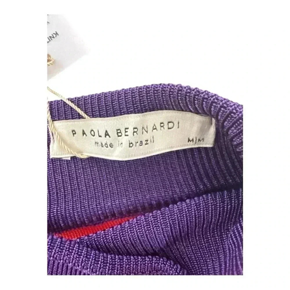 Paola Bernardi Saia Renata Colorblock Cutout skirt set size M - Picture 14 of 14